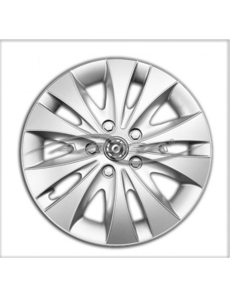 4 BORCHIE COPRICERCHI DA 15" ABS "STORM" CERCHI SPORTIVI