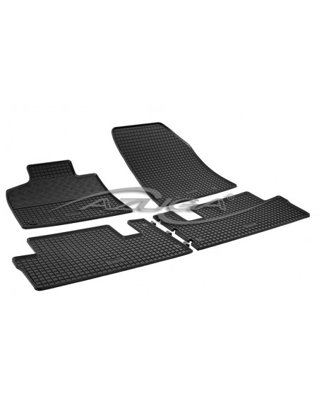 4 TAPPETI GOMMA NERI CITROEN C4 PICASSO dal 2013-