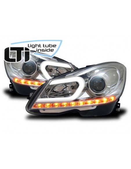 LIGHT TUBE MERCEDES CLASSE C (W204) CROMATI DAL 2011-