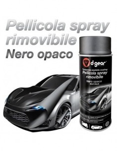 VERNICE PELLICOLA RIMOVIBILE SPRAY NERO OPACO 400ml