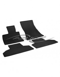 4 TAPPETI GOMMA NERI BMW X5 (F15) dal 2013 IN POI