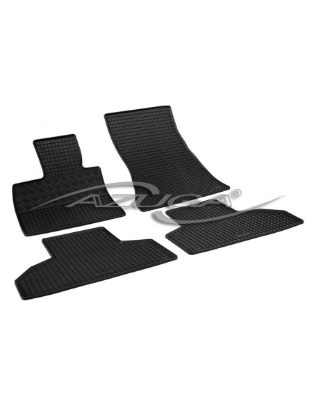 4 TAPPETI GOMMA NERI BMW X5 (F15) dal 2013 IN POI