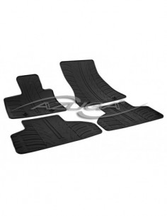 4 TAPPETI GOMMA NERI BMW X5 (F15) dal 2013 IN POI