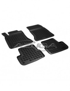 4 TAPPETI GOMMA NERI 4cm MERCEDES CLA (C117) dal 2013-