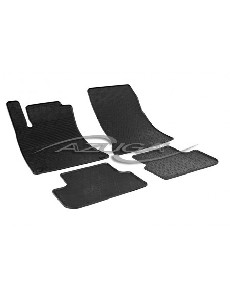 4 TAPPETI GOMMA NERI MERCEDES CLA dal 2013-