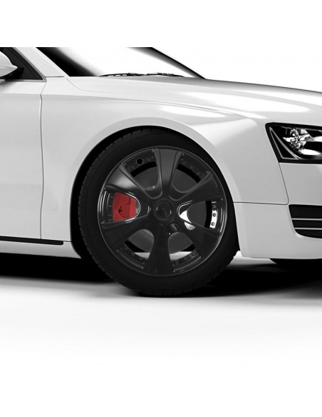 4 BORCHIE COPRICERCHI DA 14" ABS CERCHI SPORTIVI AUTO