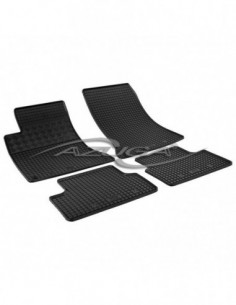 4 TAPPETI GOMMA NERI MERCEDES CLASSE B dal 2012 in poi