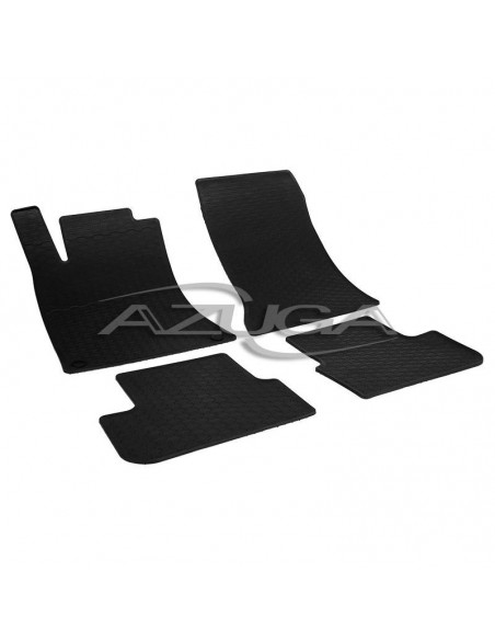 4 TAPPETI GOMMA NERI MERCEDES CLASSE B dal 2012 in poi