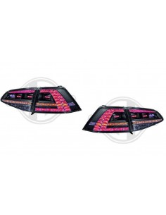 FARI POSTERIORI A LED NERI VOLKSWAGEN GOLF 7 dal 2012-