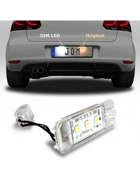 KIT LUCI TARGA LAMPADE A LED VOLKSWAGEN PASSAT CC POLO PHAETON