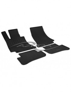 4 TAPPETI GOMMA NERI MERCEDES CLASSE C (S205) dal 2014-