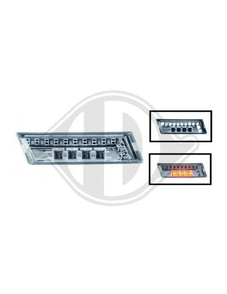 FRECCE LATERALI LED CROMATI AUDI A3 dal 2003-2008