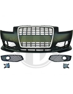 PARAURTI ANTERIORE CON GRIGLIE E FENDINEBBIA AUDI A3...