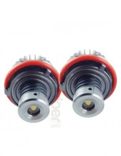 COPPIA LED ANGEL EYES BIANCHI BMW X5 E53 1999-2006