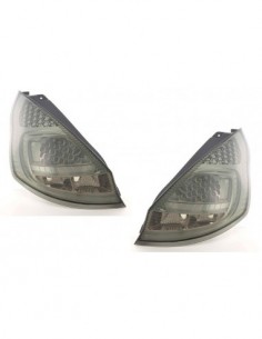 FARI POSTERIORI A LED NERI FORD FIESTA MK7 dal 2008-