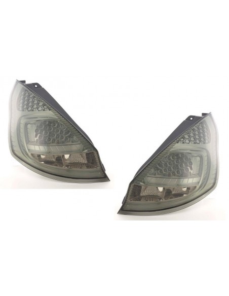 FARI POSTERIORI A LED NERI FORD FIESTA MK7 dal 2008-