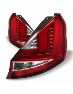 FARI POSTERIORI A LED ROSSI FORD FIESTA MK7 dal 2008-