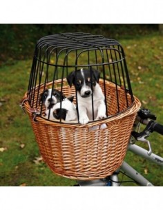 CESTINO PER BICICLETTA IN VIMINI 44x48x33cm
