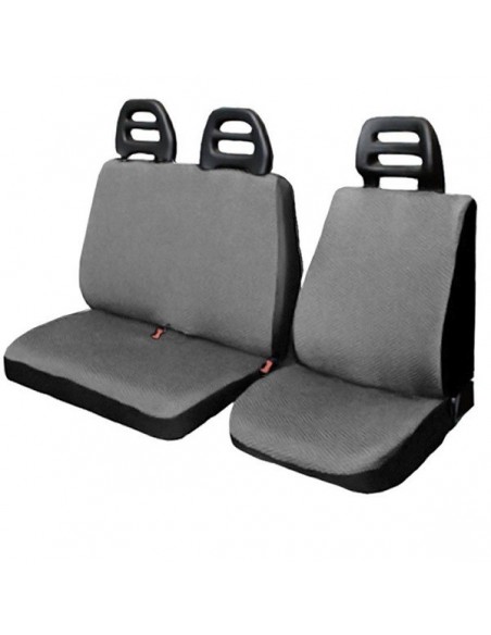 SET COPRISEDILI UNIVERSALI POLIESTERE GRIGIO ANTERIORE UNIVERSAL