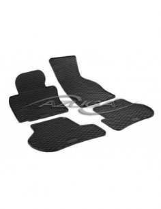 4 TAPPETI GOMMA NERI VOLKSWAGEN SCIROCCO dal 2008-