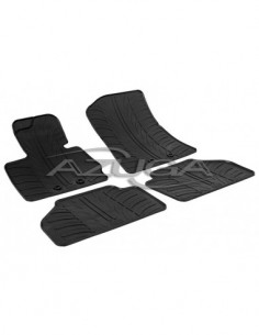 4 TAPPETI GOMMA NERI BMW X4 (F26) dal 2014 IN POI