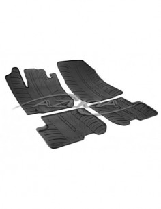 4 TAPPETI GOMMA NERI DACIA SANDERO dal 2012-