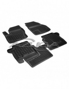 3 TAPPETI GOMMA NERI 4cm FORD GRAND TOURNEO CONNECT dal...