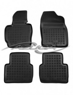 4 TAPPETI GOMMA NERI 4cm MAZDA CX-5 dal 2012-