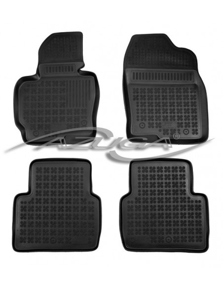 4 TAPPETI GOMMA NERI 4cm MAZDA CX-5 dal 2012-