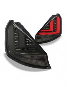 FARI POSTERIORI A LED NERI FORD FIESTA MK7 dal 2008-