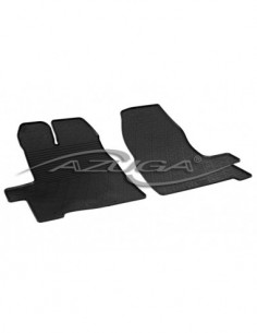 2 TAPPETI GOMMA NERI FORD TOURNEO CUSTOM dal 2012-