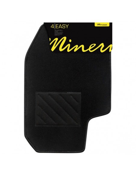 TAPPETI UNIVERSALI IN MOQUETTE NERO PER PEUGEOT 407