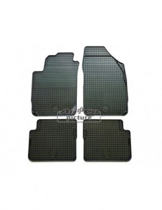 4 TAPPETI GOMMA NERI FIAT STILO dal 2001-2008