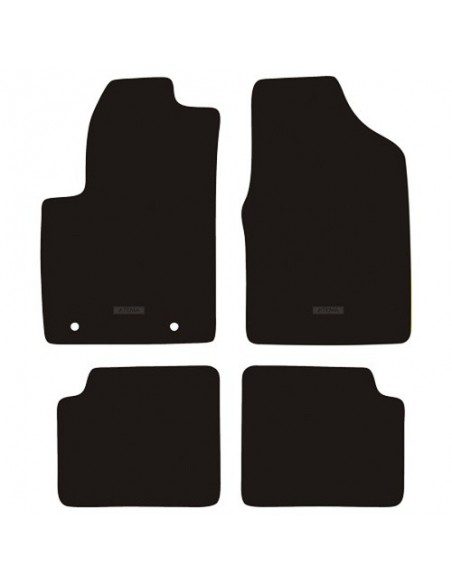 TAPPETI SU MISURA IN MOQUETTE NERO FORD FIESTA dal 2002-2008