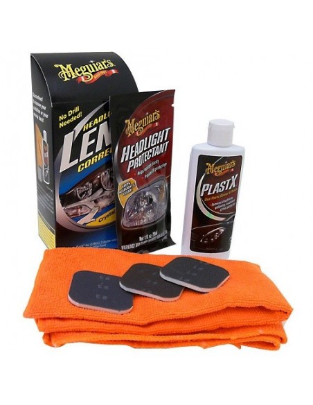 MEGUIARS KIT RINNOVATORE FANALI LENS CORRECTION