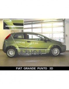 MODANATURE LATERALI FIAT GRANDE PUNTO 3p dal 2005-2012