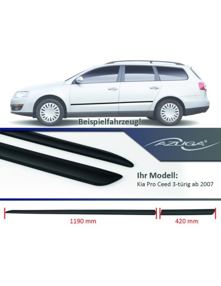 MODANATURE LATERALI KIA CEED 3p dal 2007-2012