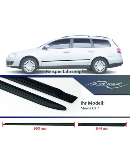 MODANATURE LATERALI MAZDA CX-7 dal 2007-