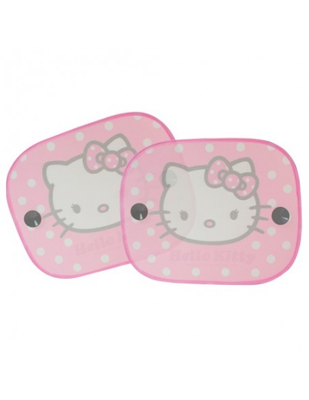 TENDINE HELLO KITTY BIANCO ROSA PARASOLE LATERALE 36X45