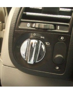 TASTO MANOPOLA REGOLA LUCI CROMATO PER BMW E36 SERIE 3