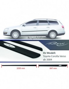 MODANATURE LATERALI TOYOTA COROLLA VERSO dal 2004-2009