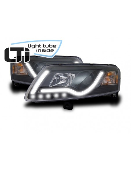 LIGHT TUBE AUDI A6 (4F) NERI dal 2004-2008 XENON