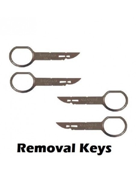 CHIAVI RIMOZIONE AUTORADIO CD ESTRAZIONE PER FORD