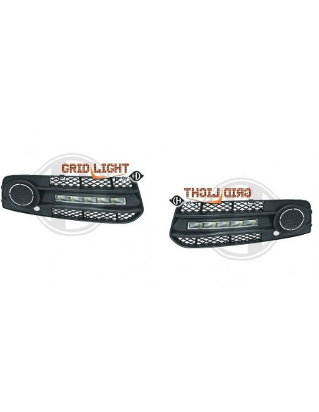 DAYLIGHT DIURNI BIANCHI 5 LED 6000K AUDI A4 dal 2007-2011