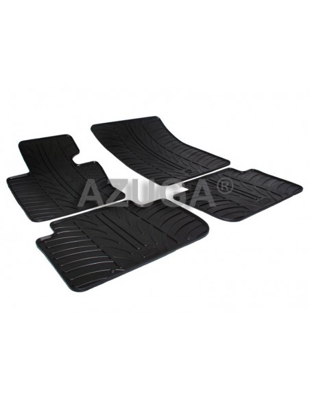 4 TAPPETI GOMMA NERI BMW X3 (E83) dal 2003-2010