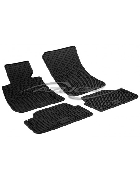 4 TAPPETI GOMMA NERI BMW SERIE 1 (E87) dal 2004-2011