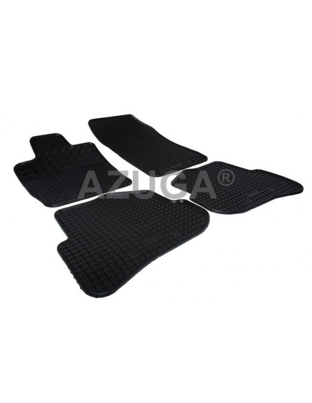 4 TAPPETI GOMMA NERI AUDI A1 dal 2010-