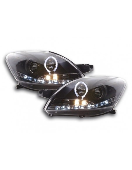 DEVIL EYES TOYOTA YARIS NERI DAL 2008-