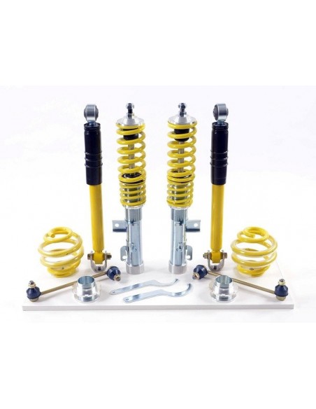 KIT AMMORTIZZATORI REGOLABILI + MOLLE VW POLO 9N dal 2001-2008