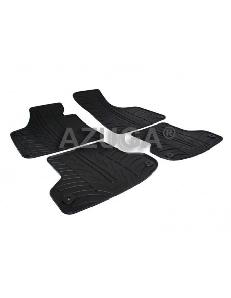 4 TAPPETI GOMMA NERI AUDI A3 SPORTBACK (8PA) dal 2004-2013
